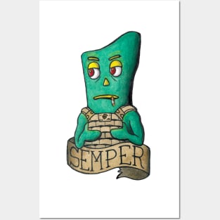 gumby 7f Posters and Art